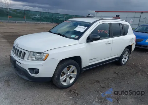 2012 Jeep Compass Latitude из США, поврежденный, VIN 1C4NJDEB6CD620160